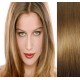 Clip in vlasy k prodlužování 73cm, 140g - REMY, 100% lidské - světle hnědá